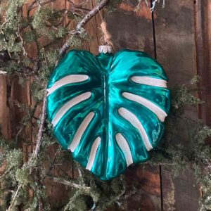 Monstera Deliciosa – Weihnachtskugel