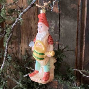 Zwerg mit Kanne – Weihnachtskugel