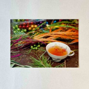 Postkarte – Teezeit