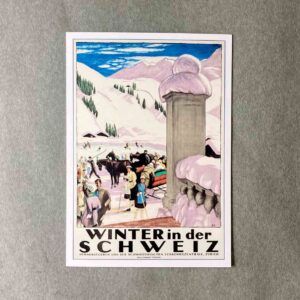 Schweizer Plakate - Postkarte